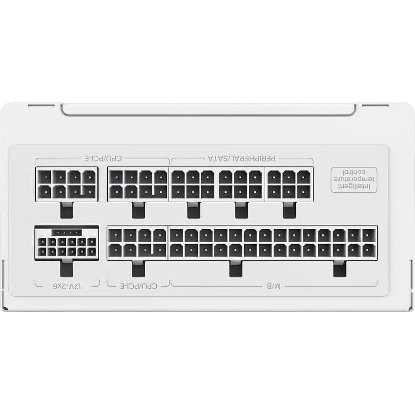 Блок питания GameMax GS 750G 750W SFX 80+ Gold White (GS 750G WH V25) - фото 5