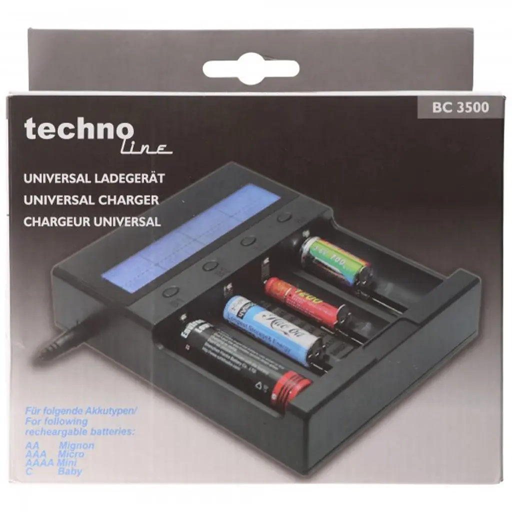 Зарядний пристрій Technoline BC3500 (BC3500) - фото 3