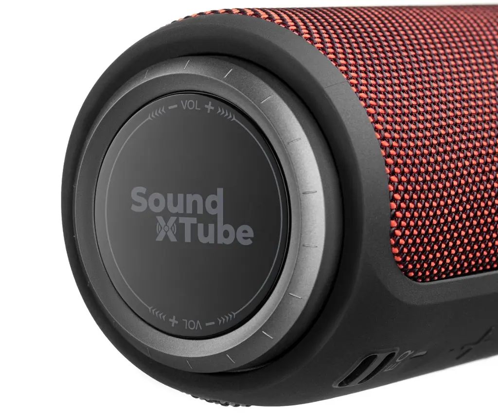 Портативная Bluetooth колонка 2E SoundXTube 30W TWS, MP3, Wireless, Waterproof Black-Red - фото 4