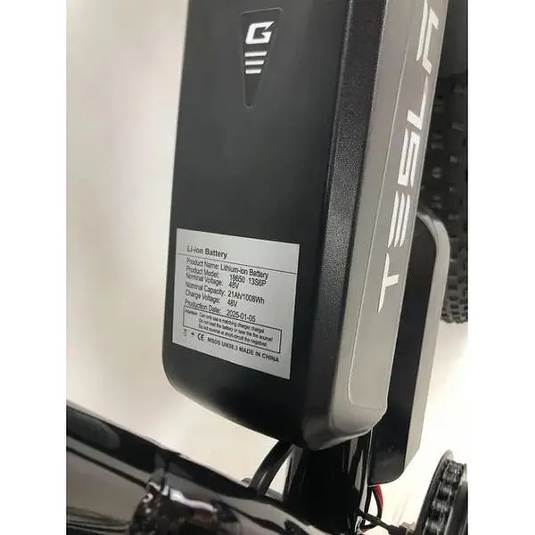 Електровелосипед Tesla Shtenli FateBike e-way 26" 1200W 48V 21Ah задній привід - фото 11