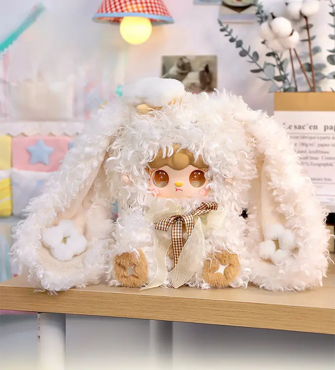 Колекційна м'яка іграшка 10/10 TOYS "YOOKI. Квітковий зайчик (Bunny's Floral)" 400% 10_10 Art.2025-11-20 - фото 7
