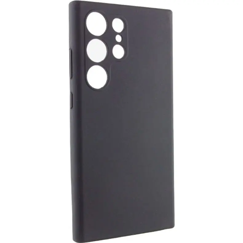 Чохол Epic Silicone Cover Lakshmi Full Camera для Samsung Galaxy S24 Ultra Black AAA [104904] - фото 2