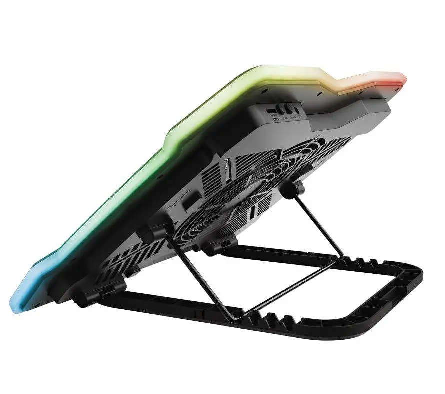 Охолоджувальна підставка для ноутбука Trust GXT1126 Aura RGB LED 15-17.3 дюймів  - фото 6