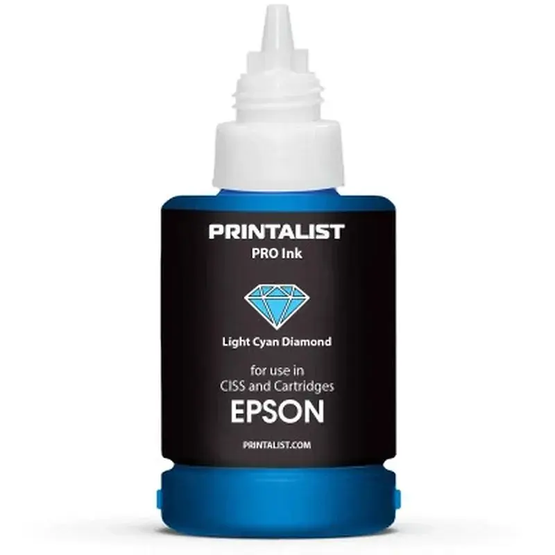 Чорнило Printalist Epson 140г Light Cyan (PL-INK-EPSON-LC) - фото 2