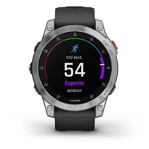 Смарт-часы Garmin Epix Gen 2 Standard Edition 47 мм Slate Steel with Graphite Band 010-02582-00/01 [70947] - фото 8