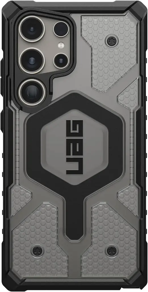 Оригінальний протиударний чохол для Samsung Galaxy S25 Ultra UAG Pathfinder MagSafe (S938) Clear Ice 214483114333