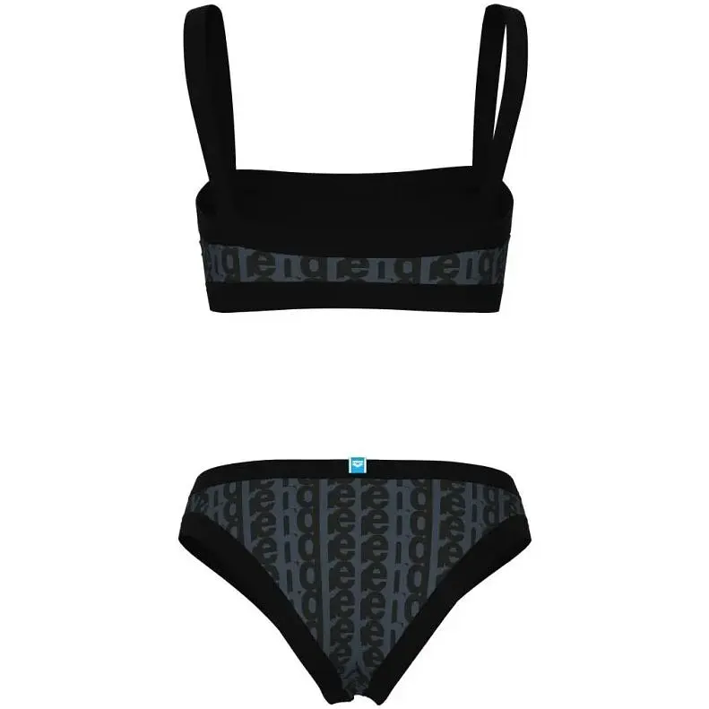 Купальник Arena Monogram Bikini Bandeau Black/Multi L (1097-007046-551 L) - фото 2