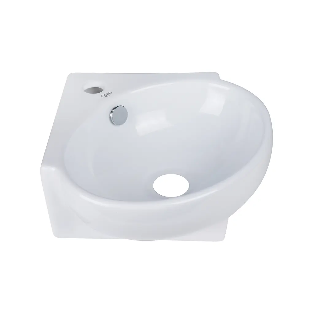 Умивальник Qtap Leo 390x365x130 White QT11115010WN, Білий - фото 5