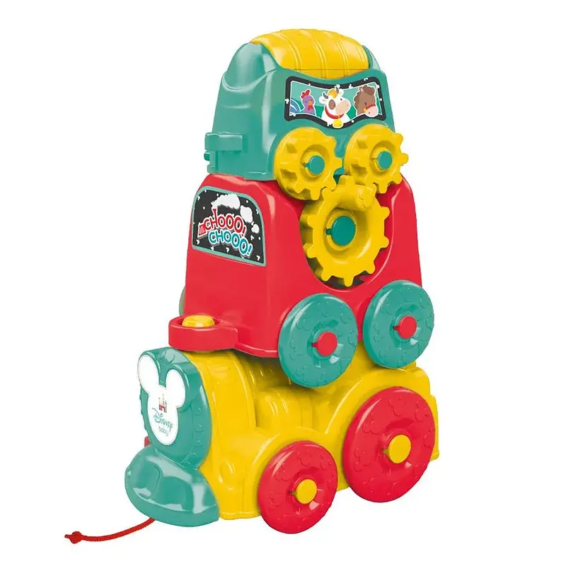 Игрушка-каталка развивающая Clementoni Activity Train серия Disney Baby (17168) - фото 3