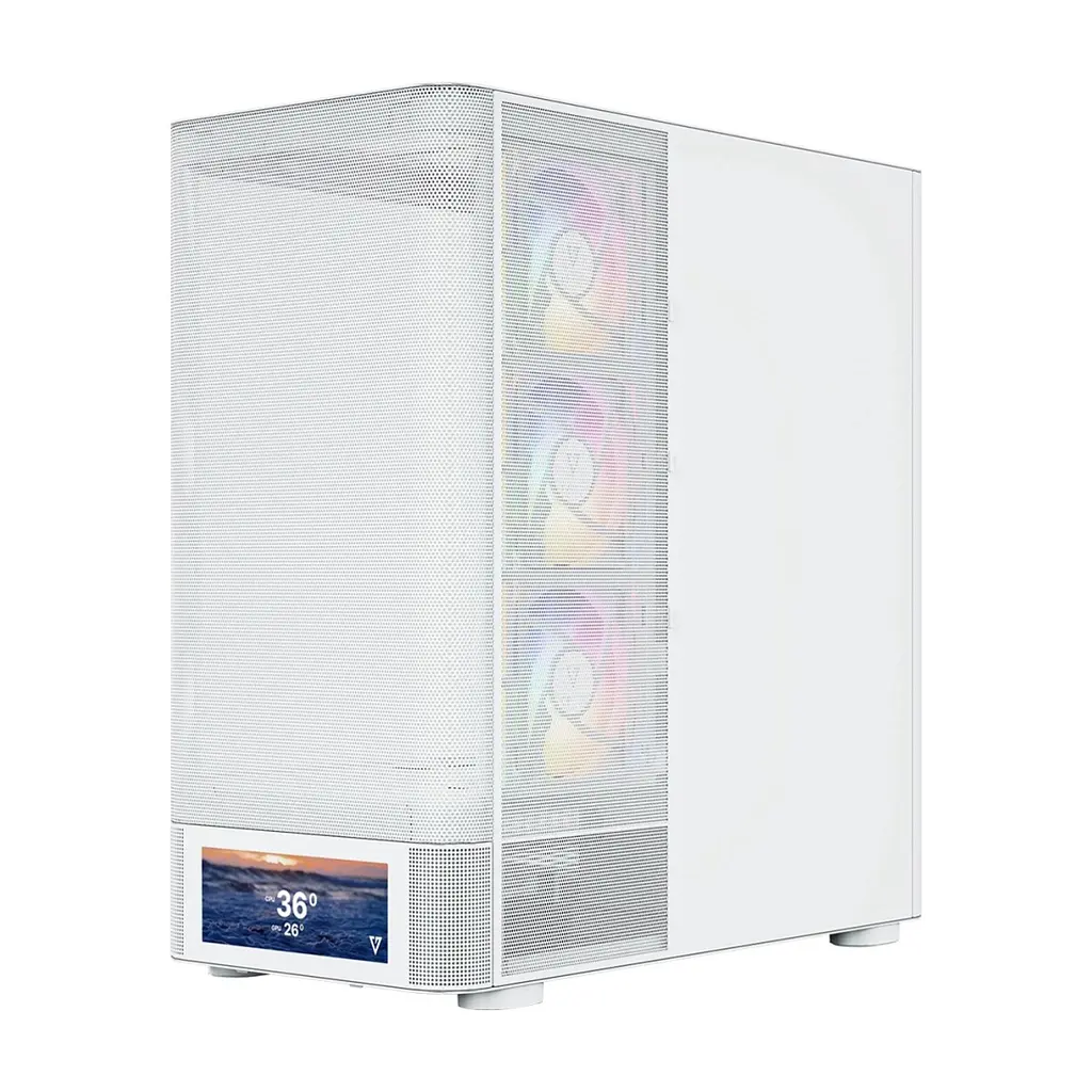 Корпус для ПК Modecom VOLCANO AQ500 ARGB LCD 6.2 (MC-A-AQ500-4FA-W) - фото 8