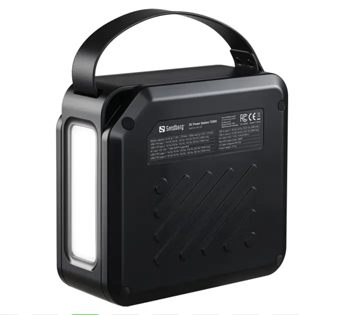 Портативная батарея Sandberg 72000mAh 268W Black - фото 3
