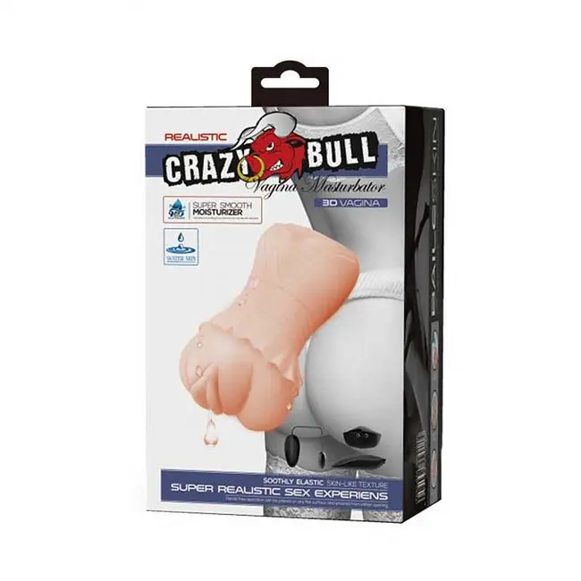 Мастурбатор CRAZY BULL Vibrating Vagina Masturbator Crazy Bull BM-009199ZK 95430 - фото 6