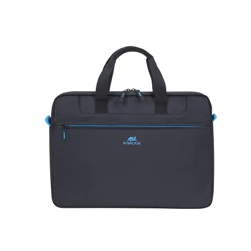 Сумка для ноутбука 15.6" Rivacase Regent Black поліестер 420x290x55 мм (8037) - фото 2