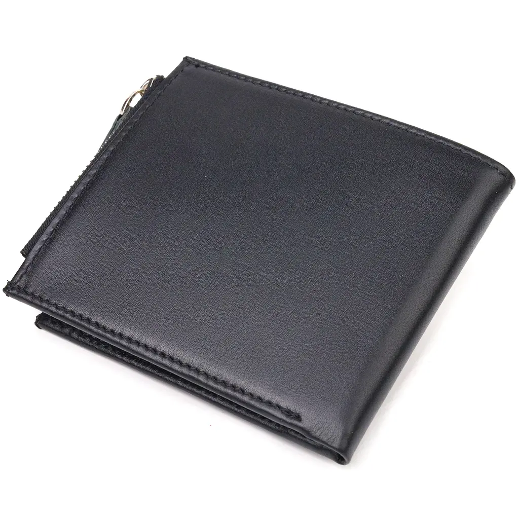 Мужской кожаный кошелек Canpellini 12х9.8х1 см acs0025055 - фото 2