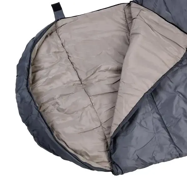 Спальный мешок Lugi с серым капюшоном LU009 - фото 4