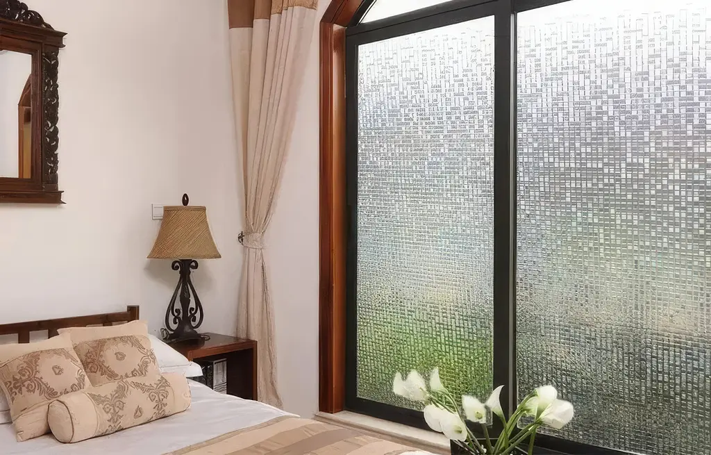 Плівка самоклеюча Mosaika PVC 200×60 см, декоративна, прозора, для вікон з візерунком - фото 7