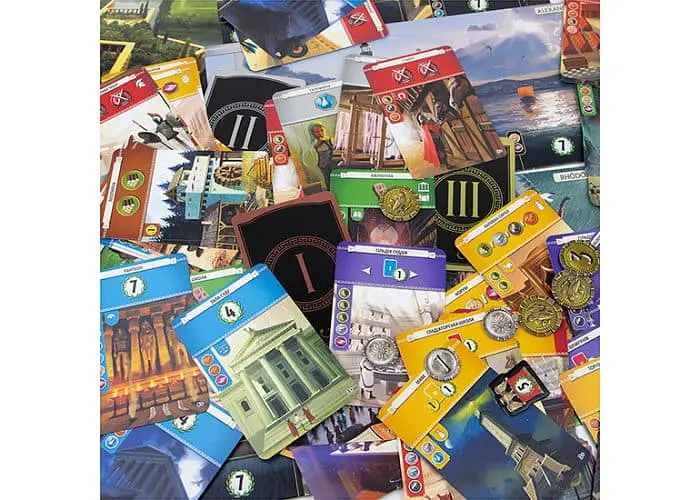 Настільна гра Ігромаг 7 Чудес (2-е видання) (7 wonders 2nd Edition) (укр.) (92346) - фото 15