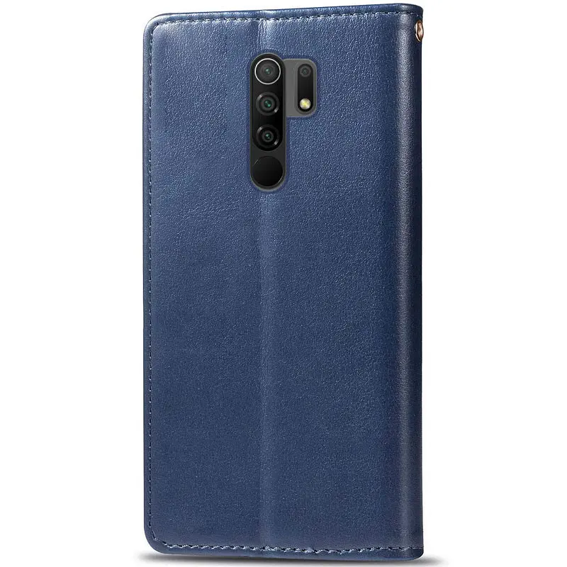 Шкіряний чохол-книжка GETMAN Gallant (PU) для Xiaomi Redmi Note 8 Pro Синій - фото 2