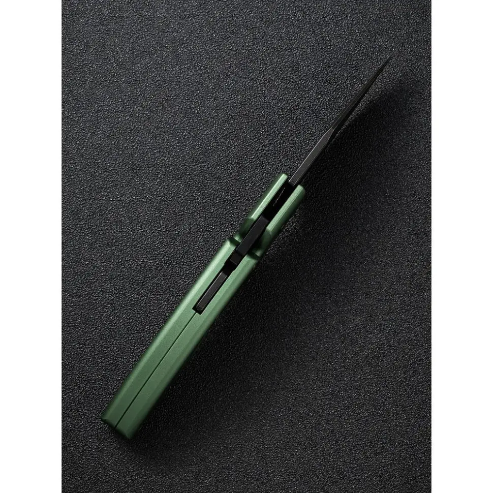 Ніж фіксований кишеньковий Civivi Typhoeus , (5.8 см) 14C28N / Aluminum зелений з чохлом - фото 15