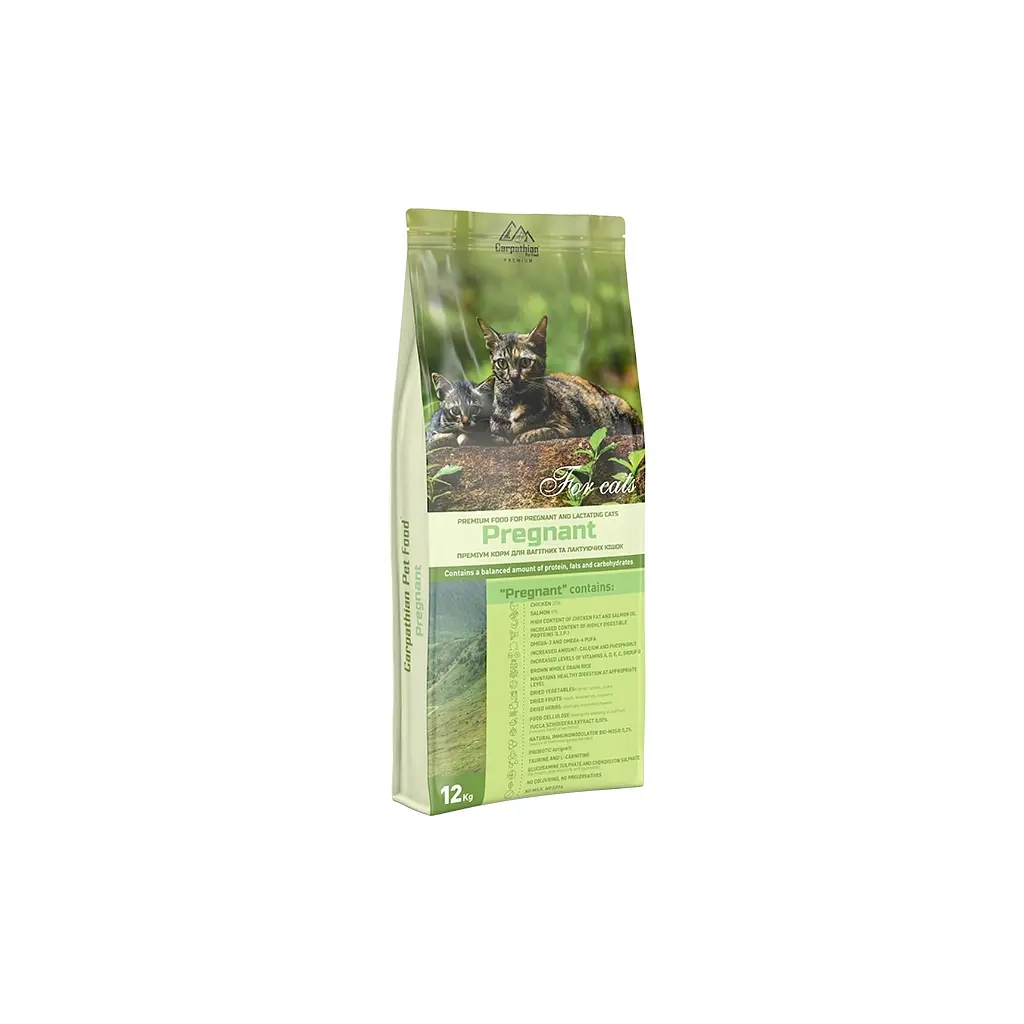 Сухий корм для кішок Carpathian Pet Food Pregnant 12 кг (4820111140794)