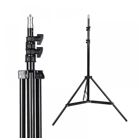 Студийная фотостойкая STAND Штатив для лампы и вспышки регулируемый 210 ​​см - фото 4