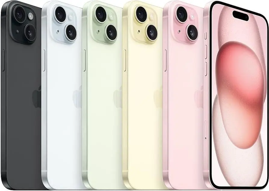 Смартфон Apple iPhone 15 Plus 128GB Pink (MU103) - фото 5