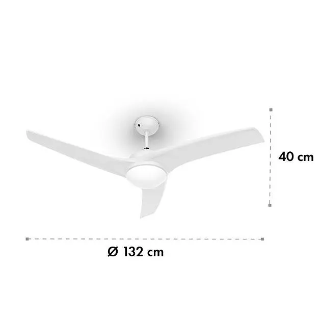 Потолочный вентилятор Klarstein Figo 52 (10029345) - фото 7