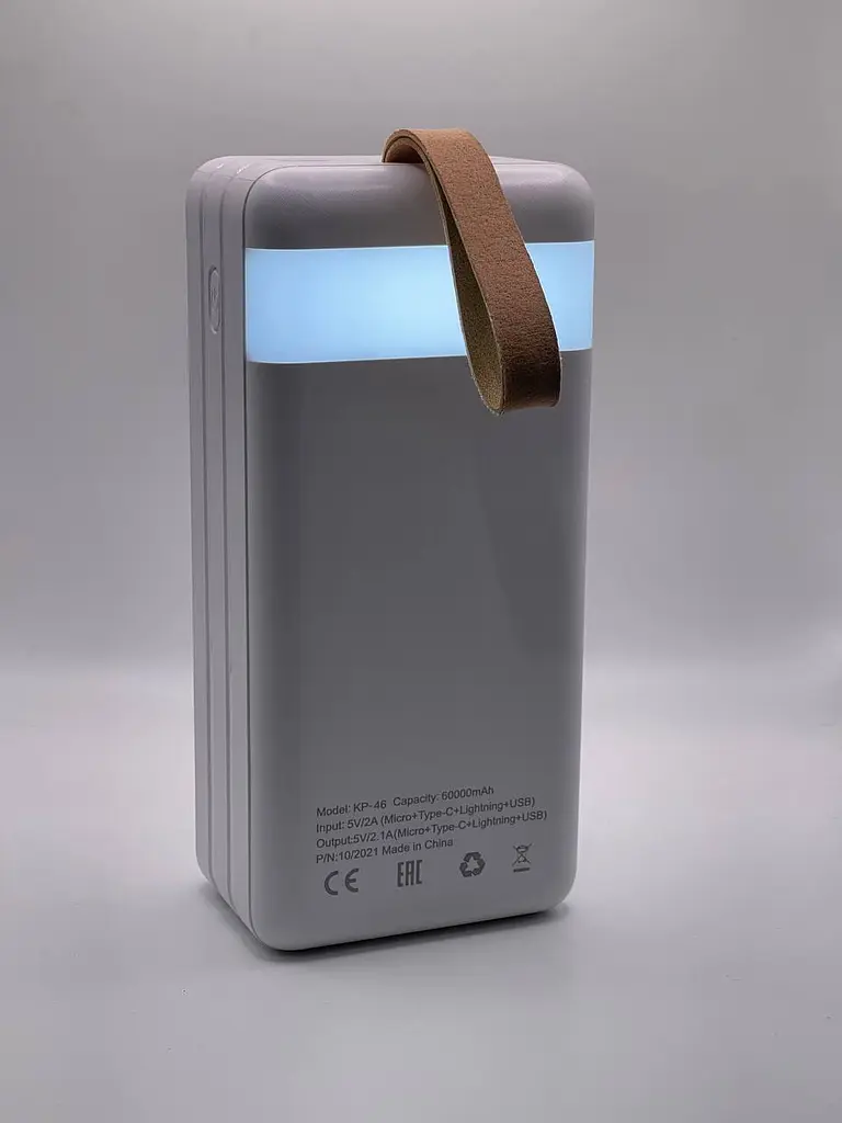 Зовнішній акумулятор 60000 mAh Kensa KP-46 - фото 5