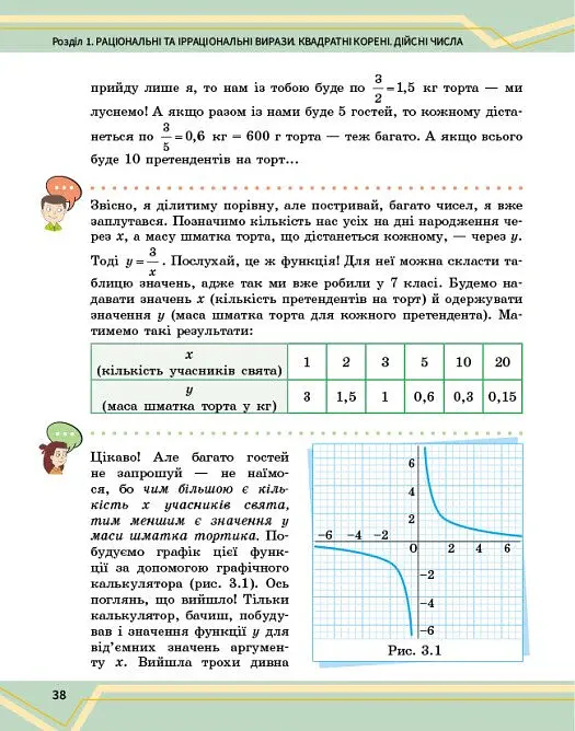 Математика. 8 клас. Підручник інтегрованого курсу. Частина 1 - Олександр Школьний - фото 4