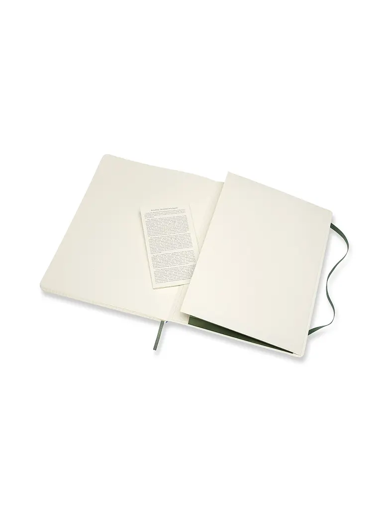 Записник Moleskine Classic великий, Клітинка Миртовий Зелений М’який (QP622K15) - фото 5
