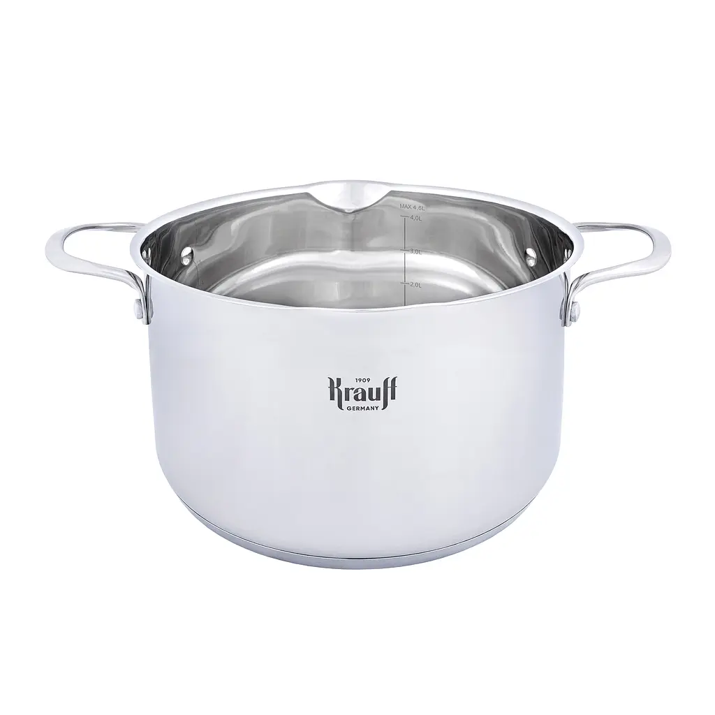 Каструля Krauff зі скляною кришкою 4.6 л 22 см (26-238-143) - фото 4