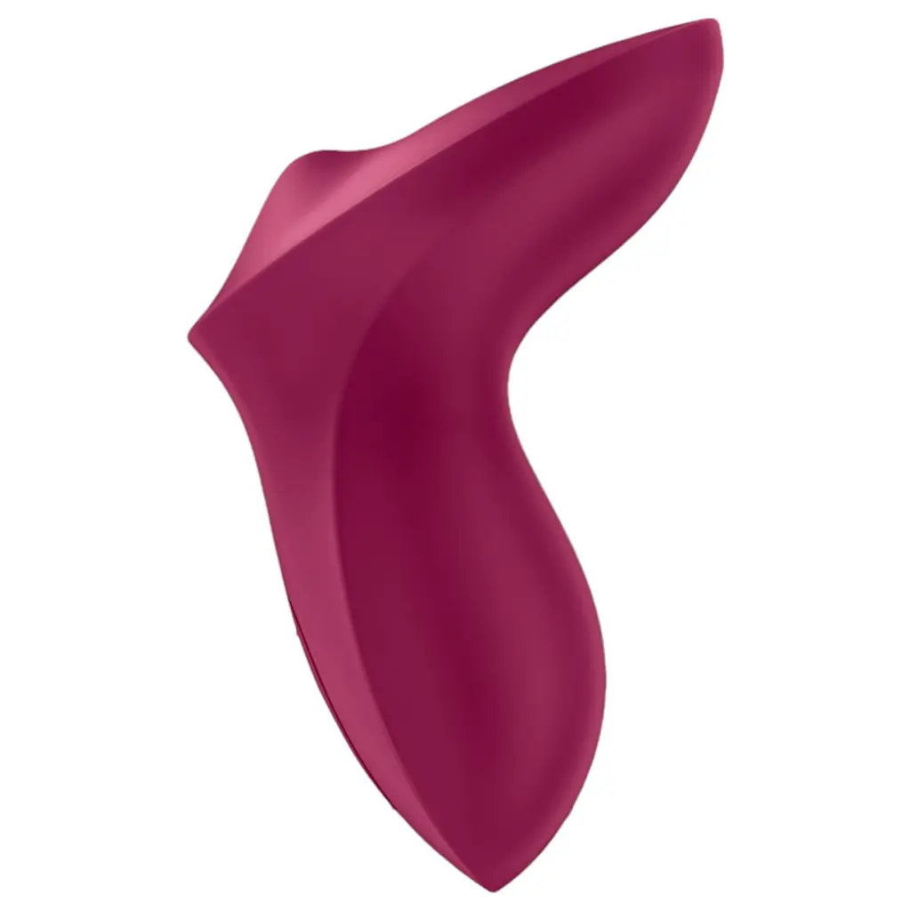 Вібратор для клітора з перлинною стимуляцією Satisfyer Exciterrr Berry, 2 незалежні мотори - фото 4