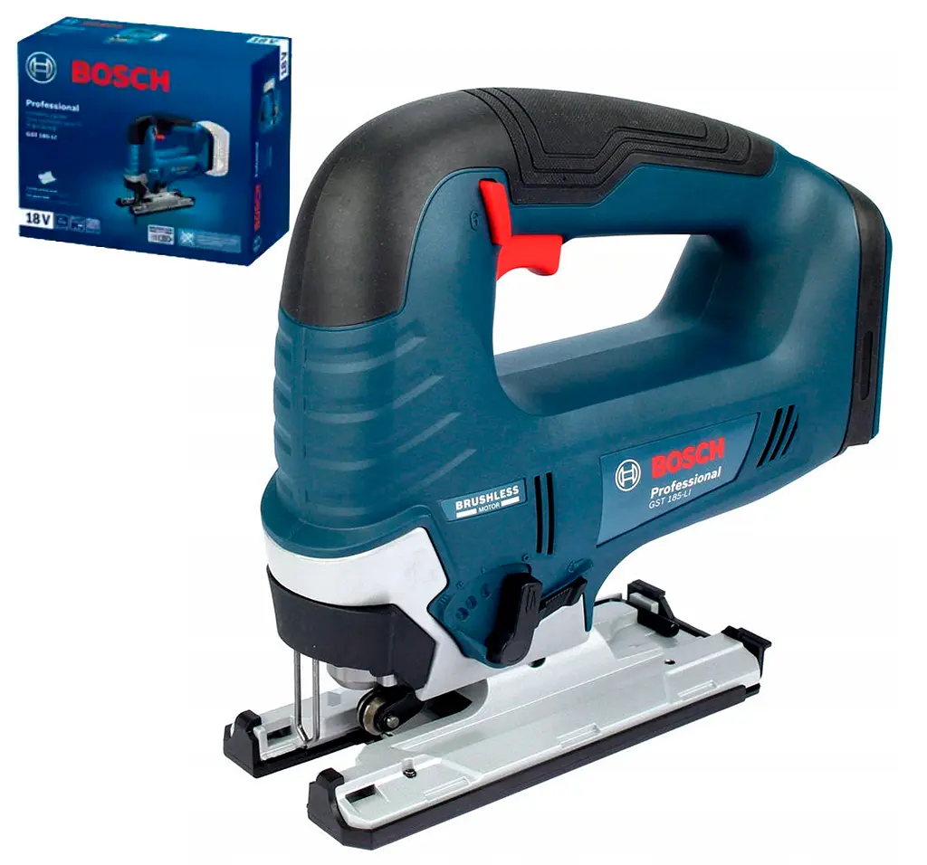 Акумуляторний лобзик Bosch GST 185-LI Professional без акб і з/п в картоні