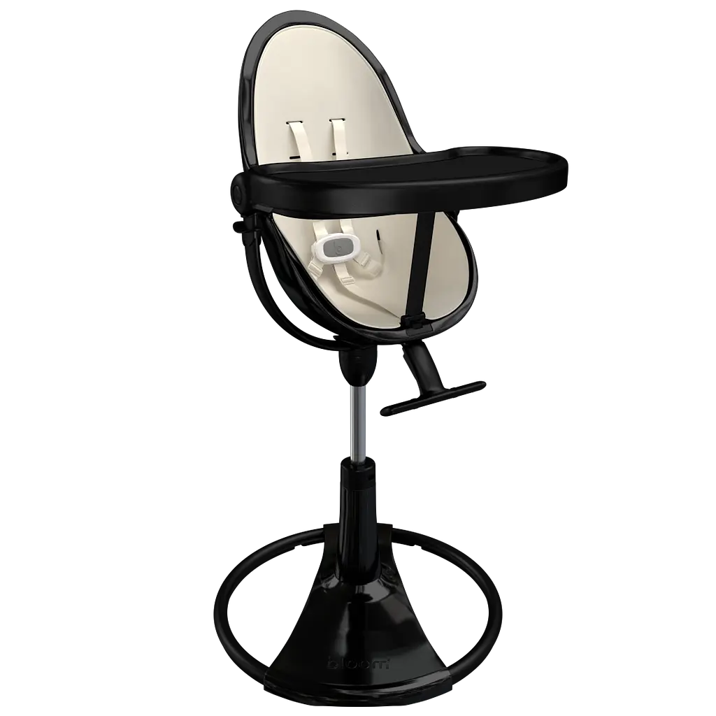 Стульчик для кормления Bloom Fresco Noir/Coconut white (E10535-BB\E10516-CWL) - фото 2