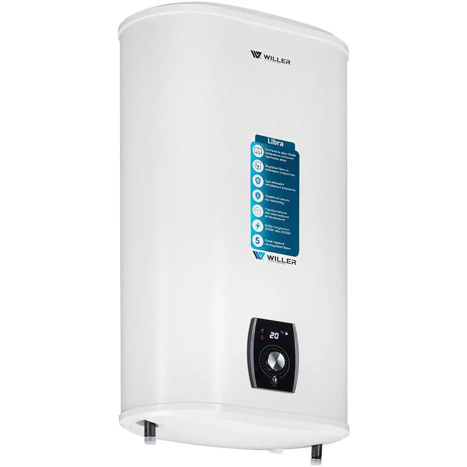 Водонагреватель Willer EVH80DRI Libra универсальный - фото 2