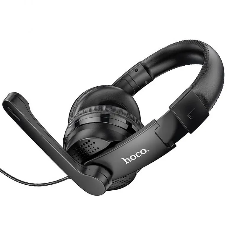 Навушники ігрові HOCO W103 Magic tour gaming headphones Black - фото 2