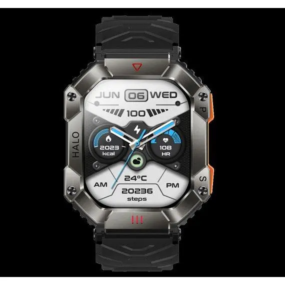 Умные смарт часы Smart Racer K+ с компасом (Черные) - фото 5