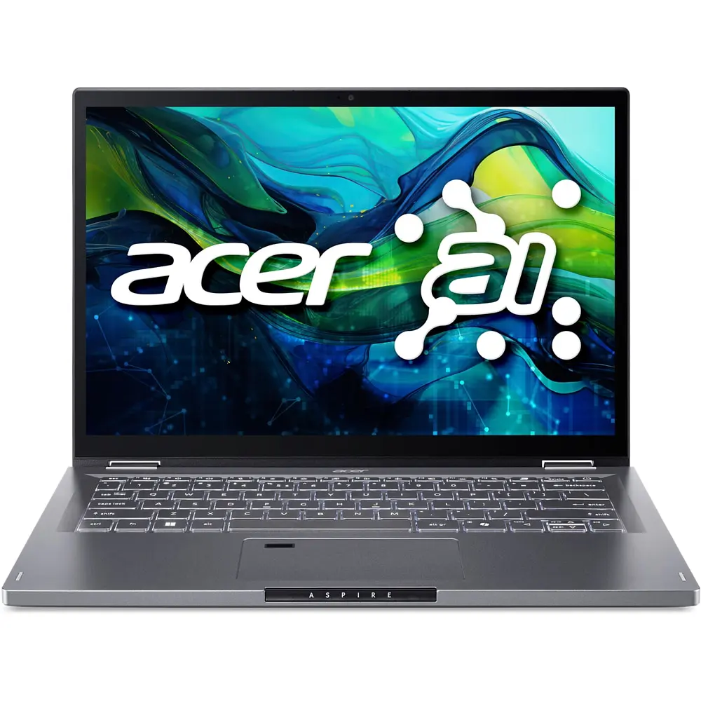 Ноутбук 2 in 1 ACER Aspire Spin 14 ASP14-52MTN-51SY, Intel Core Ultra 5 115U до 4.2GHz, 14" WUXGA Touch, 16GB, SSD 512GB, Intel Graphics, Windows 11 Home - фото 2