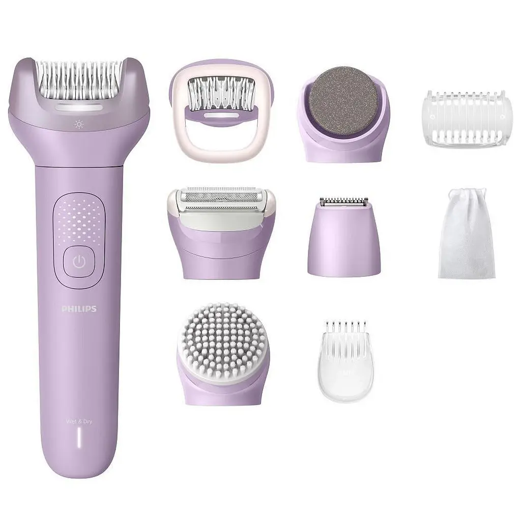Епілятор Philips Series 9000 дисковий фіолетовий (BRE728/00) - фото 2