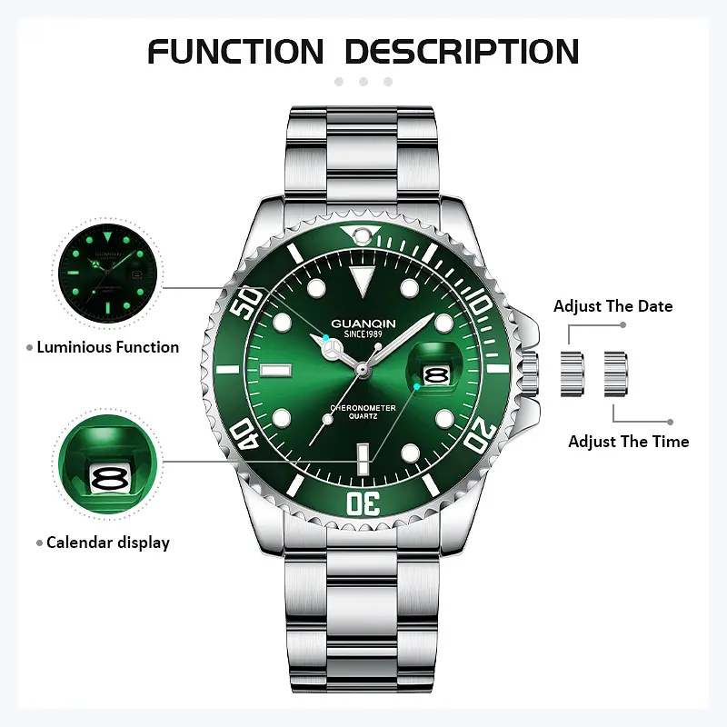 Годинник Guanquin Materhorn 5 Bar - фото 5