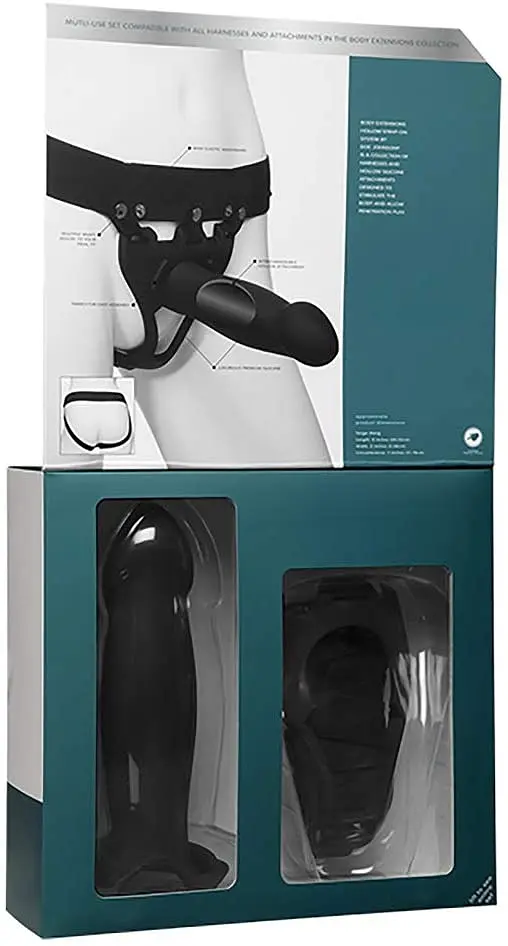 Страпон для чоловіків Doc Johnson Body Extensions Be Bold , 20.3 см - фото 6