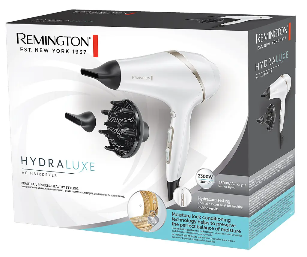 Фен Remington AC8901 HYDRAluxe (6651526) - фото 4