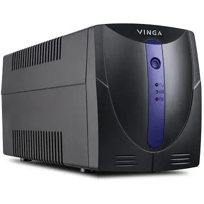Пристрій безперебійного живлення Vinga LED 1200VA plastic case with USB (VPE-1200PU) - фото 6