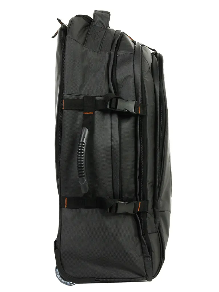 Дорожня сумка-рюкзак на колесах Airtex 560/3 64×41×25см M 42,6л Темно-сірий - фото 7