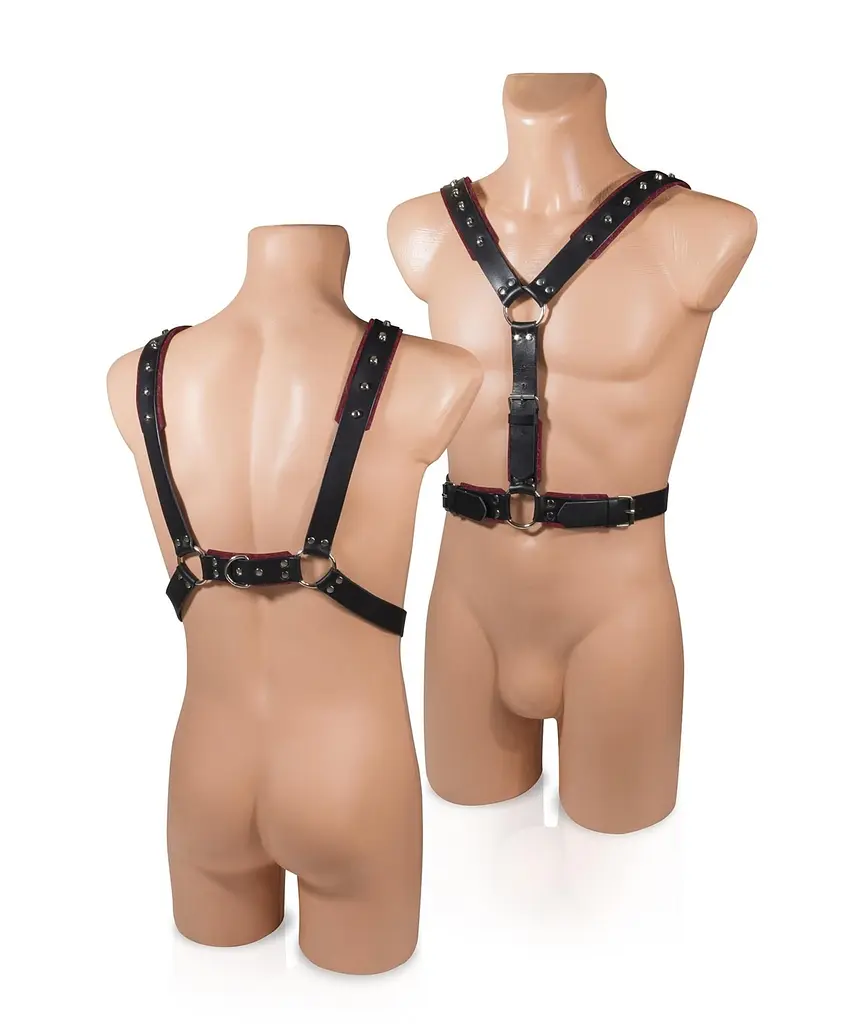 Портупея Whips Collections 1 (чорний)