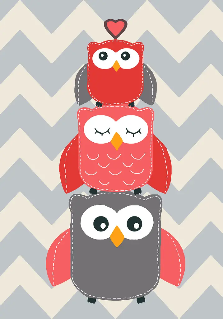 Комплект картин за номерами Riviera Blanca Cute owls (ITR-063) 3 шт в наборі - фото 3