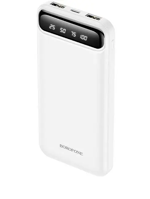 Портативный аккумулятор Borofone BJ14 Freeway 10000mAh белый - фото 2
