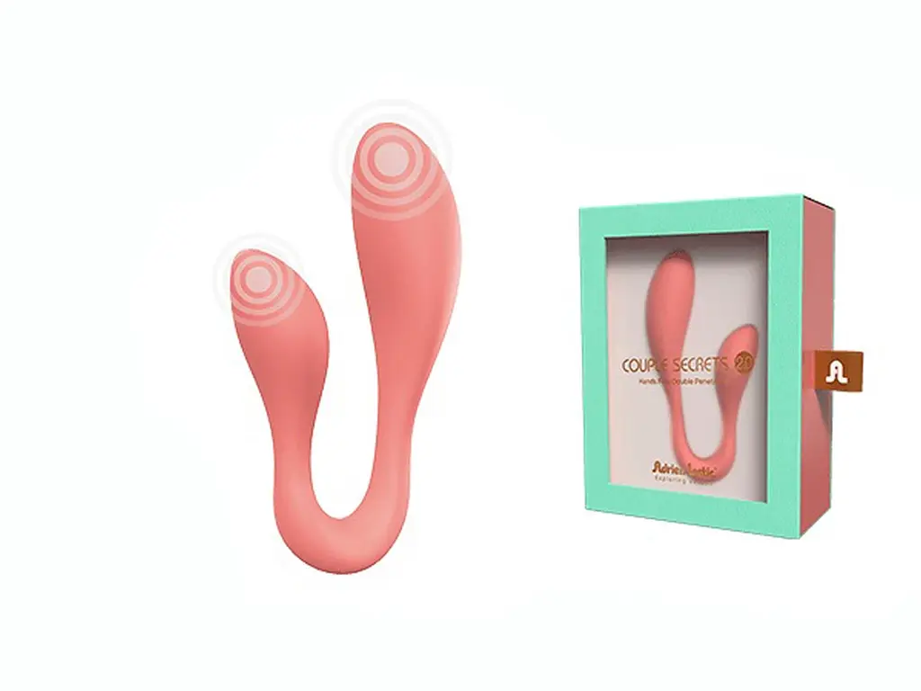 Вібратор Adrien Lastic Exploring Senses Couple Secrets II 18.7 см рожевий - фото 7