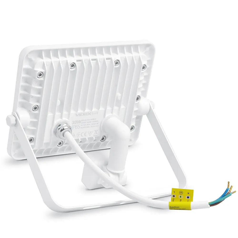 LED прожектор Videx F2e 30W 5000K з датчиком руху та освітленості (26265-000) - фото 3