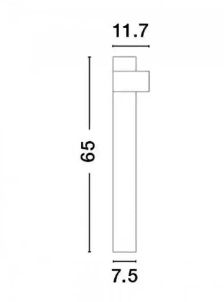 Столбец ELLERY Nova Luce 9100917 - фото 3